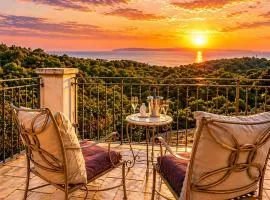 VILLA GEMINI Luxus Pool und Meerblick Punta Križa