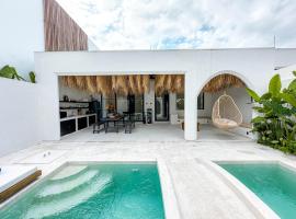 Sapta Cemagi - Stylish Mediterranean Style 2BR Villa、Cemagiのホテル