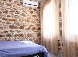 Stone house in the center of mytilene