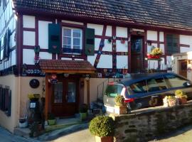 Oberbronn에 위치한 호텔 Gite La Saboterie 1609