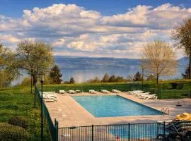 T2 ambiance chalet près d'Évian - Piscine & Tennis - Vue Lac Léman