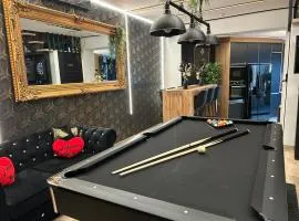 Chambre de charme, sauna, jacuzzi,billard VIP