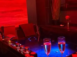 Chambre de charme, sauna, jacuzzi,billard VIP