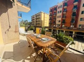 Terrazza Roma vista mare nel cuore di Andora