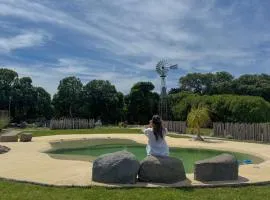 IZ Chapa - Casa 4 - Casa en Complejo A Cuatro Cuadras de Playa Luna Roja Con Pileta - Hola Sur