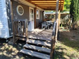 Mobil-home climatisé 4 pers Camping Marisol, hotel i Torreilles
