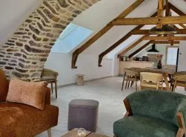 La Maison Es Thèse with a view of Brocéliande