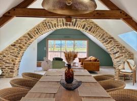 Gîte premium vue sur la forêt de Brocéliande, hotell i Mauron