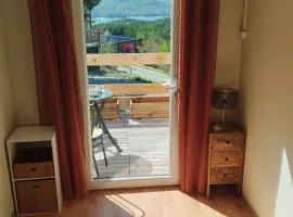 Mobile Home vue lac à 700m de la baie st Michel