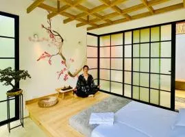 Raíces Japonesas Cabaña Temática en la Montaña