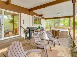 Group Getaway by Norfolk Lake! Soak, Play & Unwind