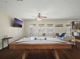 Baytown Htown Escape Air Hockey Yard BBQ Games