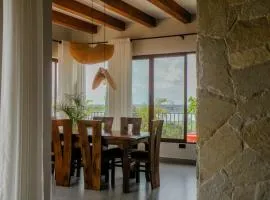 Stone Inspired Villa with an exquisite Lake View
