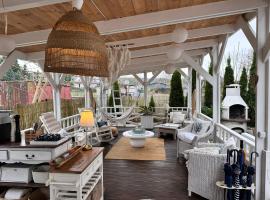 Villa Miód Malina -Wisełka blisko morza,klimatyczne pokoje,taras,cisza, hotel Wisełkában