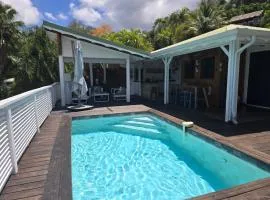 Villa perroquet vue mer avec piscine