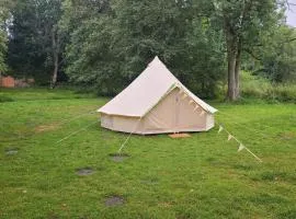 2-Person Bell Tent Stay at Old Vicarage Campsite