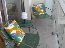 Studio vue sur mer 1ère ligne