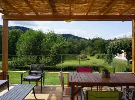 Maison et étang de pêche, Vosges