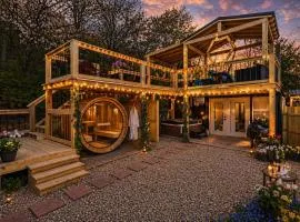 Summer Retreat Sauna, Hot Tub & Rooftop Firepit