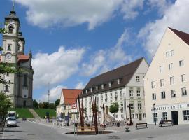 AKZENT Brauerei Hotel Hirsch, hotel u gradu 'Ottobeuren'