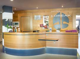 Hotel Loreak, hotel near Basque Coast Hospital Centre, Bayonne