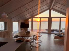 Udsigten over Hjarbæk, hotel din Løgstrup