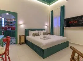 SAWA Dahlia 1BR Forest Green Apt in Mar Mikhael