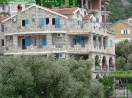 Apartments and Rooms Drago, hotel a Sveti Stefan