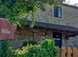 Casa Milia Arzúa - Transporte gratuíto desde la ciudad o conexión directa a pie desde el Camino, hotel in Arzúa