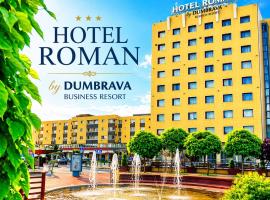 Hotel Roman by Dumbrava Business Resort, hotell i Roman