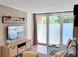 Moderne Ferienwohnung mit Balkon