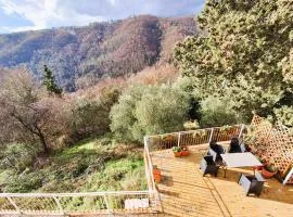 Casa da Anna terrazza panoramica con vista lago nel Mugello