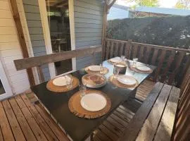 Mobil home 4-6 personnes à Messanges dans camping 4 étoiles