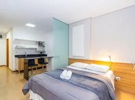 Studio c/ Piscina ao lado da Rua 24 Horas -CON1701