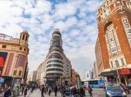 Rooms in Madrid downtown