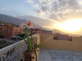 LH Appart 1 Vue montagne N8 Fès Marrakech Proche Bin El Widane Cascade d'Ouzoud 2h, hotel in Afourer