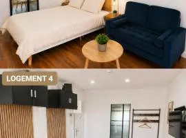 Appartement 4 ou 2 Parking Wifi Terrasse cosy