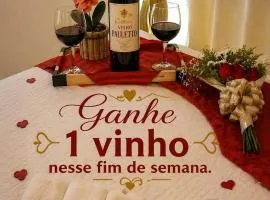 Chalé 3 - Privativo, com Cozinha, Churrasqueira e Decoração - na Pousada Sitio Pauletto