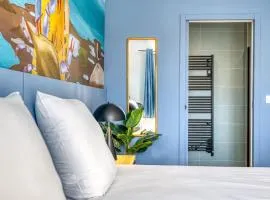 Bains de Mer House & Jacuzzi steps from the beach Walk to town Sleeps 6