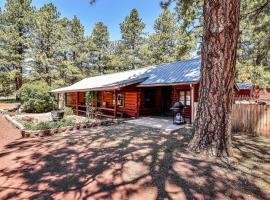 Rustic Star Authentic Log Cabin in the Woods Near the Grand Canyon Flagstaff Williams, Hotel in Parks