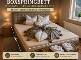 Ferienwohnung Schmidtalien,inklusive Infrarotsauna, hotell i Dommitzsch