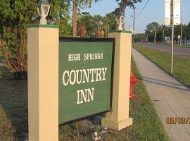 High Springs Country Inn, hotel near Ginnie Springs, High Springs