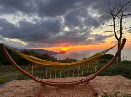 Villa Panoramica Con Tramonto E Vista Mare