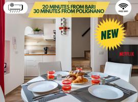 30 min Sea and Alberobello, Wi-Fi for 7 Guests, hotel di Casamassima