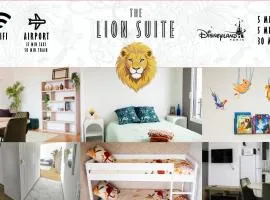 The Lion's Suite: a full flat near Disneyland.