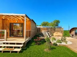 Le Valhalla - chalet bien-être avec bain nordique et sauna privatifs