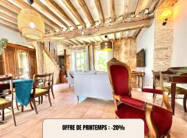 Baolocation Bouhy - Idéal famille & groupe d'amis -16min Guédelon - Wifi, hotel a Bouhy