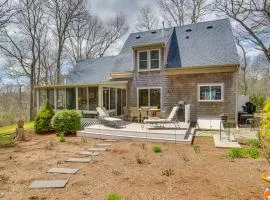 Walk to John's Pond! Family-Friendly Mashpee Home
