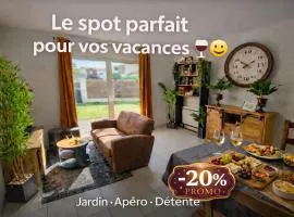 Maison 6 pers Biscarrosse lac jardin privé clos, proche plage lac, parking, wifi, tout confort, au calme, idéal famille, chien accepté, prix promo, vacances Landes nature océan à proximité