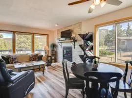 Fireplace & Mtn Views: Estes Park Home w/ Deck!